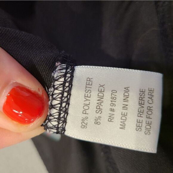 Bollec Black Athletic Tennis Or Pickleball Skort - Picture 7 of 7